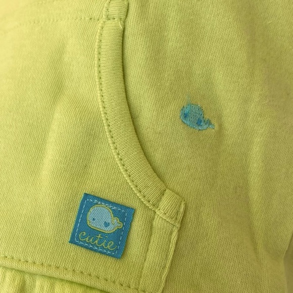 🐳 NWT Carter’s Size 6 Months 2 Piece Light Green & Blue Whale Set 🐳 - Picture 2 of 6